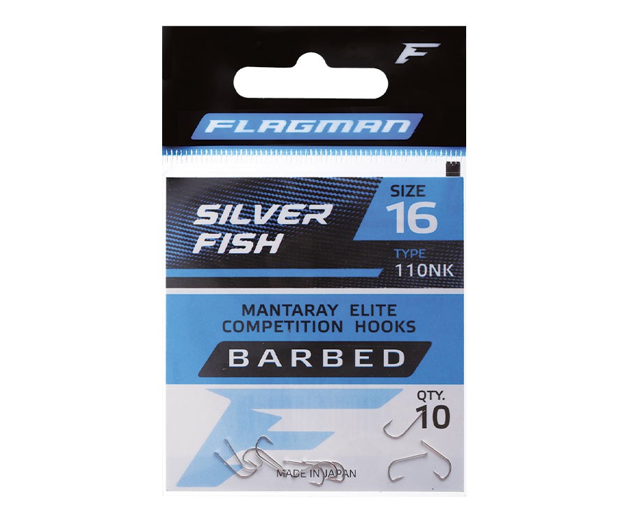 Kabliukai Flagman Silver Fish №20