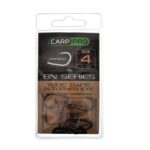 Kabliukai Carp Pro Black Nickel Wide Gape In-turned Eye № 4
