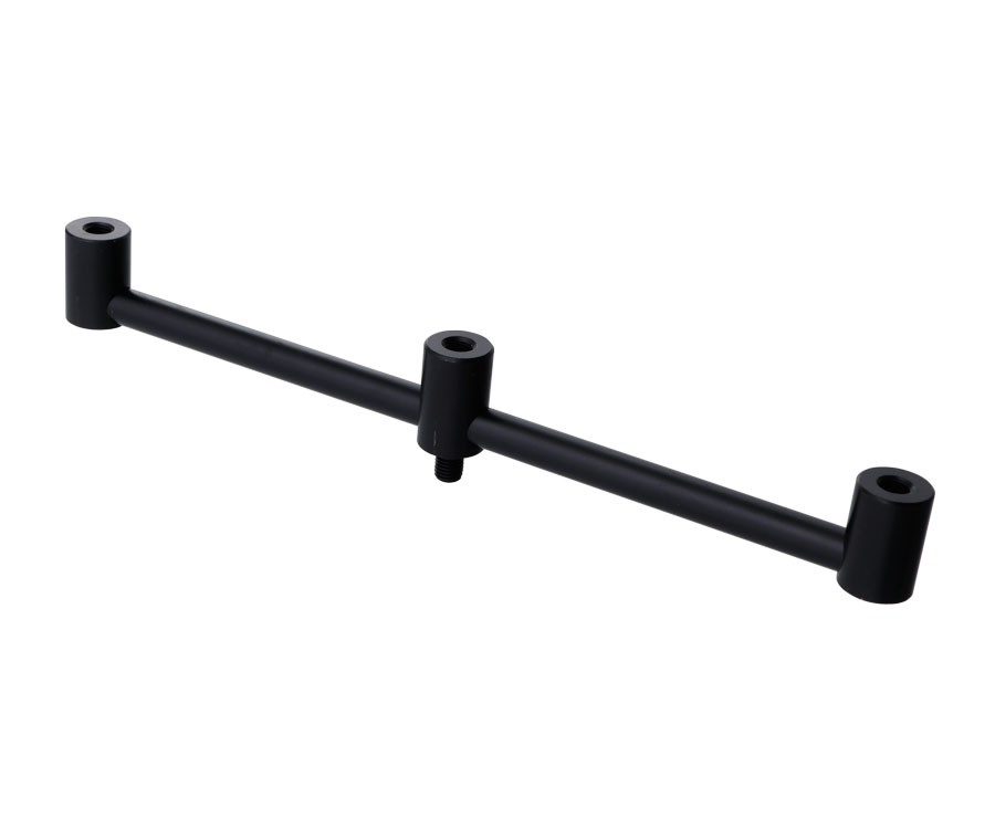 Laikiklis 3 meškerėms Carp Pro Black alu Buzz Bar three Heads 30 cm