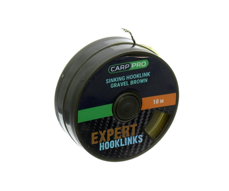 Pavadėlio medžiaga be padengimo Carp Pro Gr. Brown Sinking 10 lb 10 m