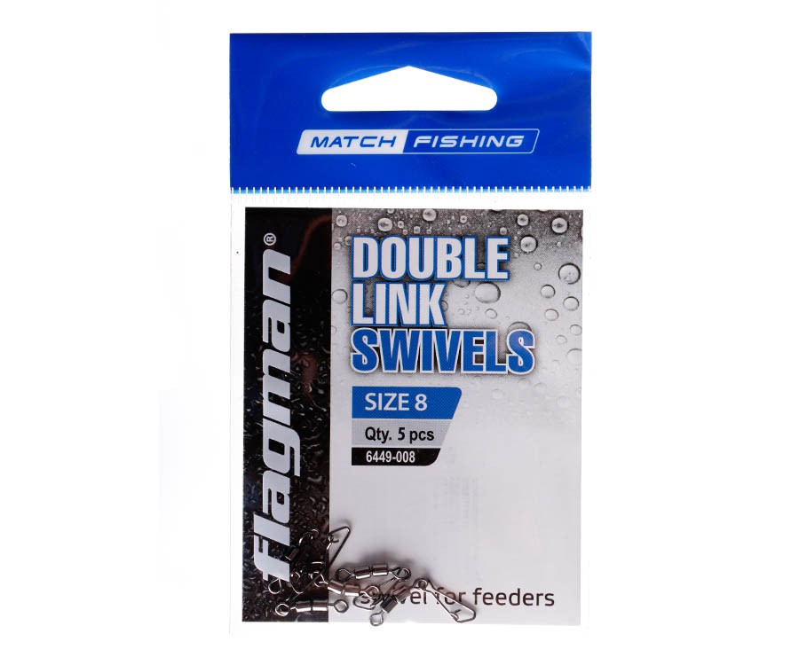 Segtukas su dvigubu segtuku Flagman Double Link Swivels № 12