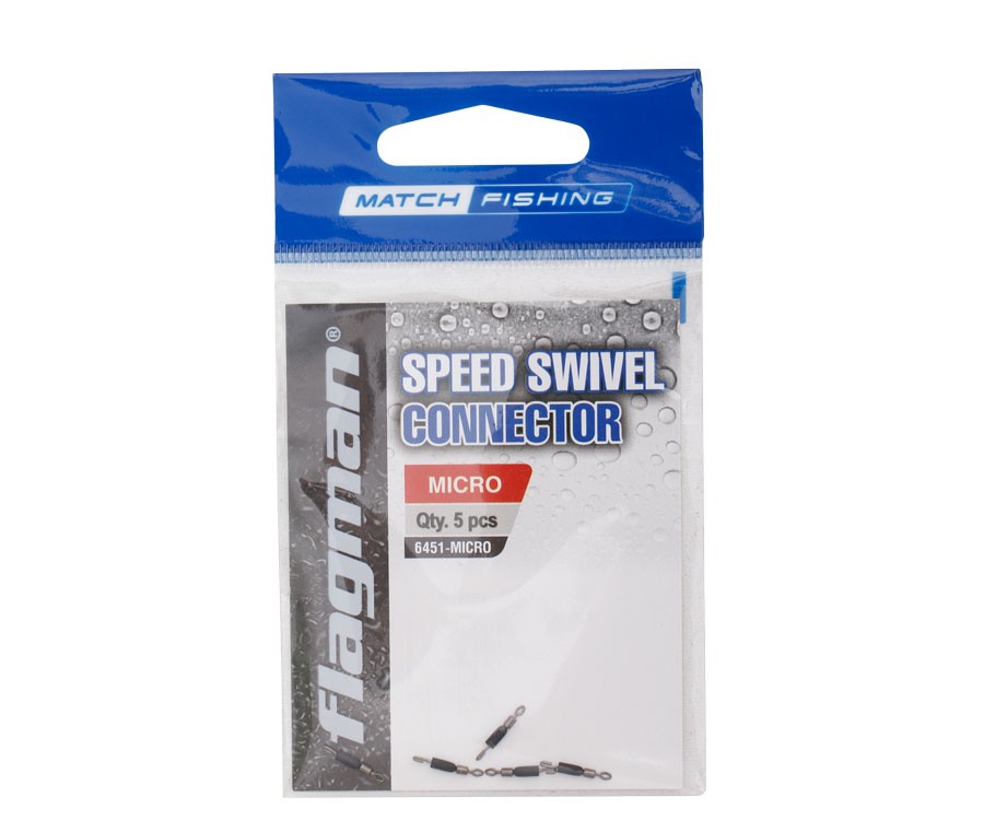 Greito keitimo segtukai Flagman Speed Swivel Connector Micro