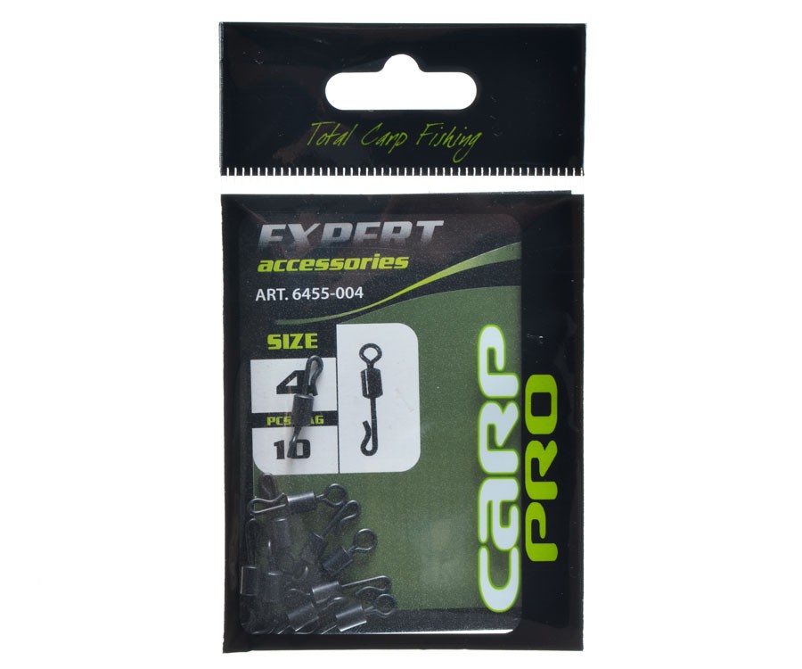 Suktukai su greito keitimo segtuku Carp Pro Quick Change № 4