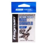Suktukai su žiedeliu Flagman Flat Feeder Rings Swivels №4