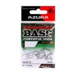 Ofsetiniai kabliukai Azura Bass Powerful Hook №7/0