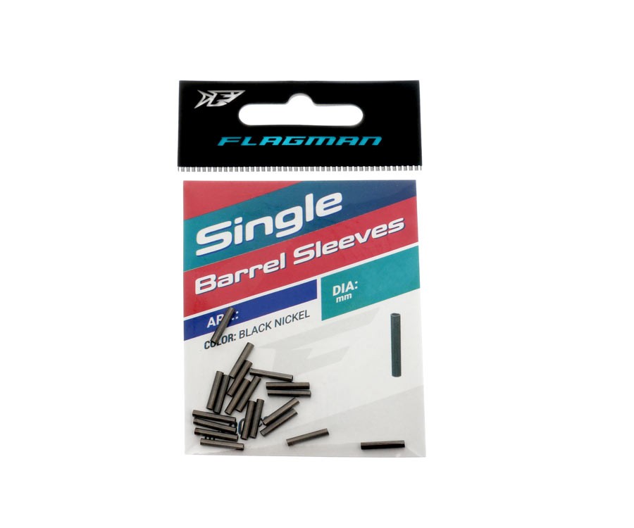 Užspaudžiami vamzdeliai Flagman Single Barrel Sleeves 1.0mm