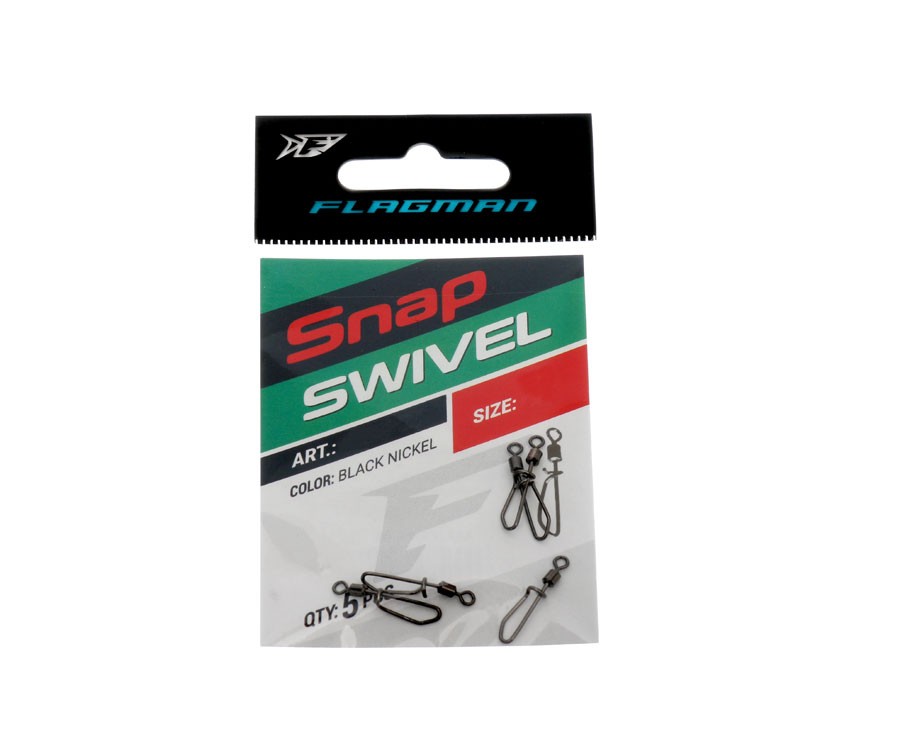 Segtukai su suktuku Flagman Swivel Snap Nr.6