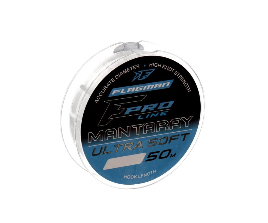 Valas pavadėliams Flagman Mantaray Ultra Soft 50m 0.16mm