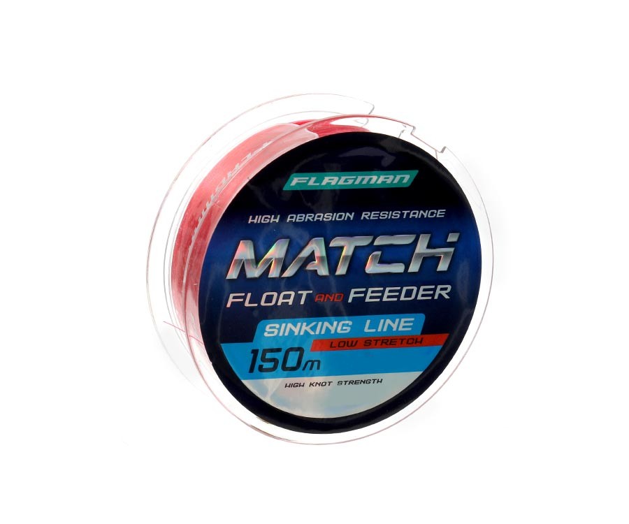 Valas Flagman Match and Feeder Sinking Line 150m 0.185mm