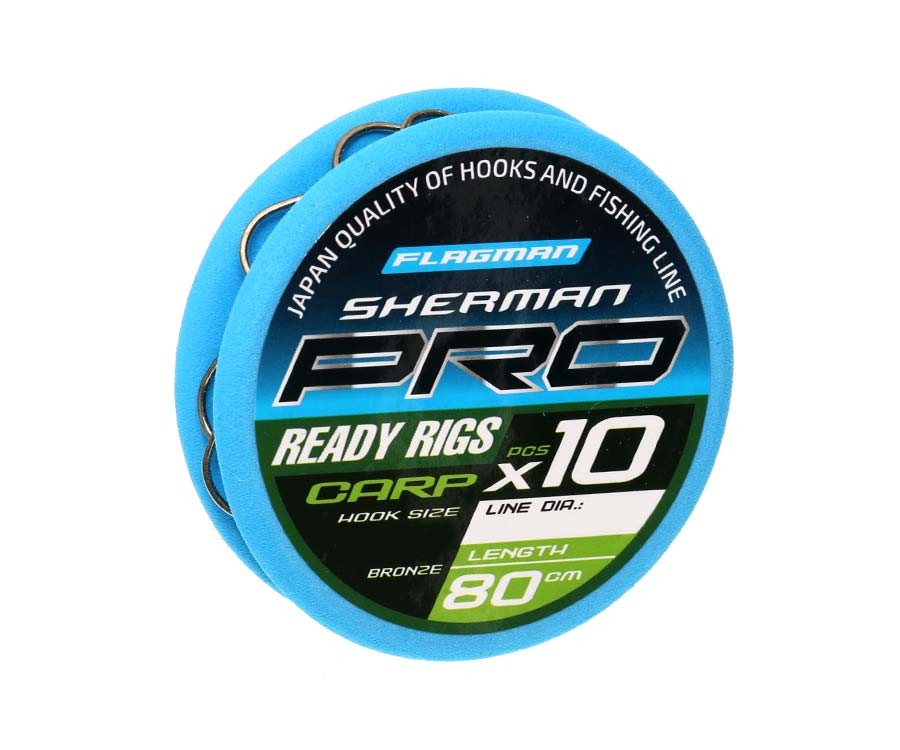 Surišti pavadėliai Flagman Sherman Pro Carp Ready Rigs №14