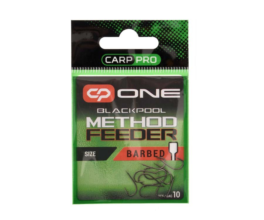 Kabliukai Carp Pro Blackpool Method Feeder Ringed Nr.10