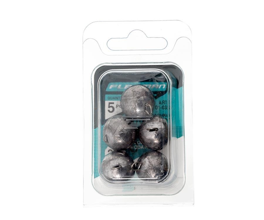 Galvakablis Flagman Cheburashka Swing Head Silver 12g