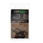 Kabliukai Carp Pro Black Nickel Wide Gape In-turned Eye №2