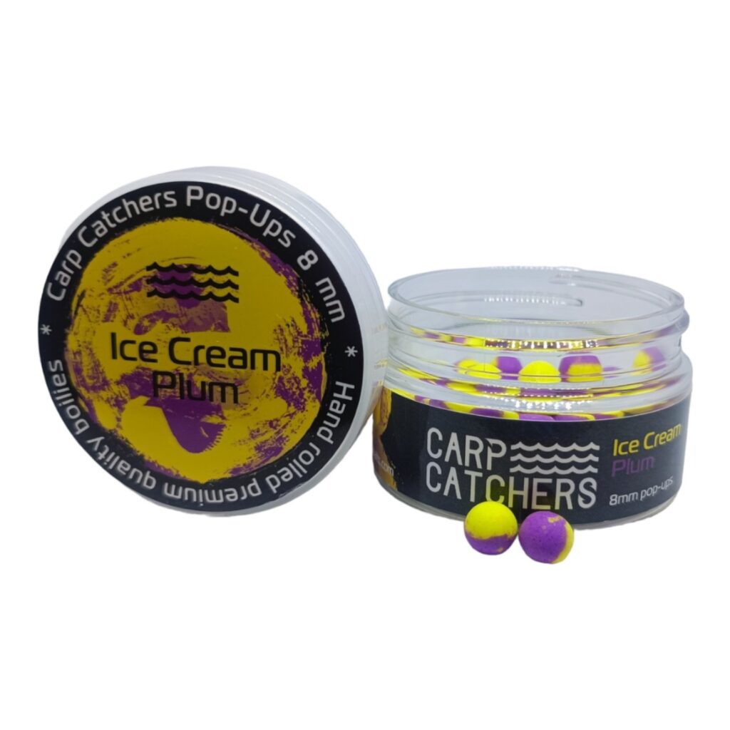 POP UP CARP CATCHERS ”ICE CREAM PLUM” 8MM
