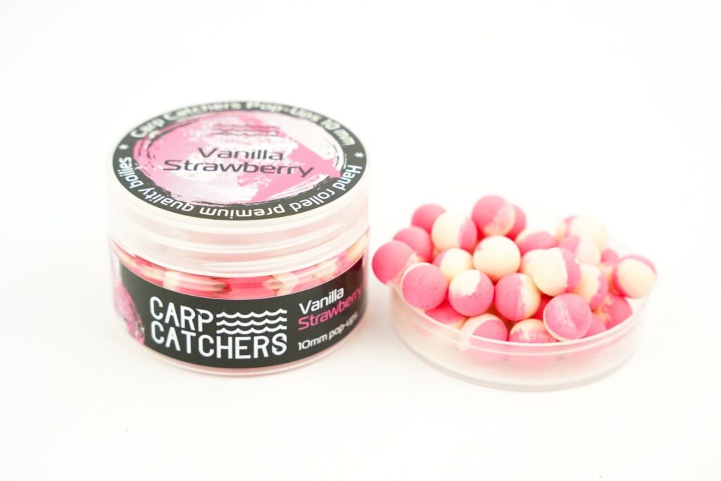 POP UP CARP CATCHERS ”VANILLA STAWBERRY” 8MM