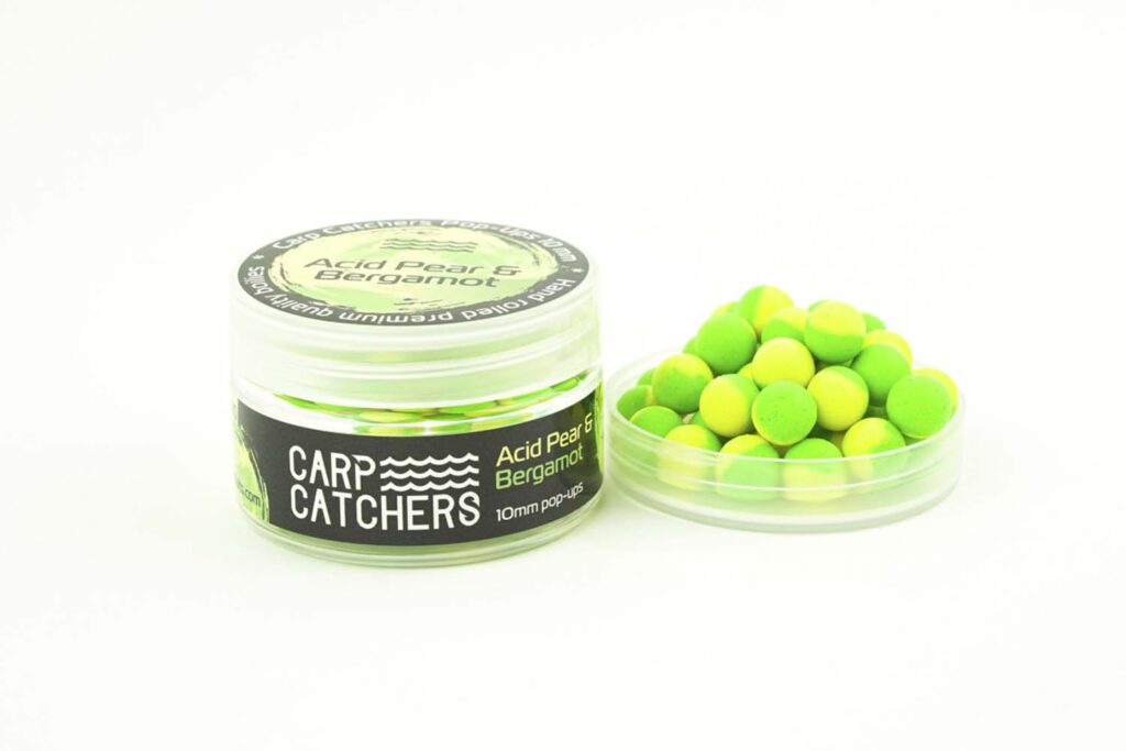 POP UP CARP CATCHERS ”ACID PEAR & BERGAMOT” 10MM