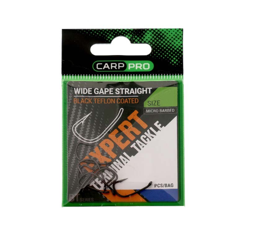 Kabliukai Carp Pro Wide Gape Straight BT Series Nr4
