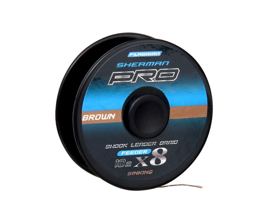 Flagman Sherman Pro Shock Leader Braid 10m 0.16mm