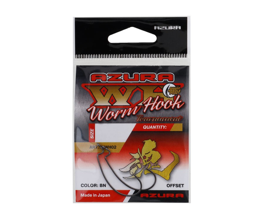 Ofsetiniai kabliukai Azura Tournament Worm Hook Nr4