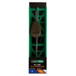 Paruošta sistemėlė Carp Pro In-line Flat Pear Nr4 71g