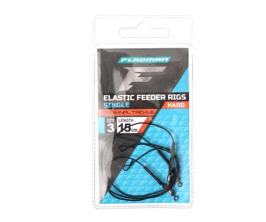 Sistemėlė Flagman Elastic Single Feeder Rigs Hard 15см