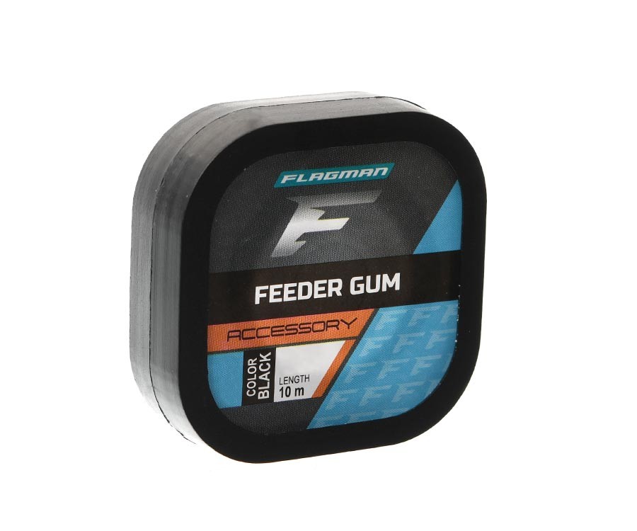Flagman Feeder Gum Black 0.8мм 10м