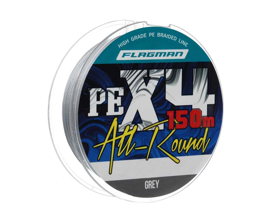 Pintas valas Flagman All-Round PE X-4 150м 0.12мм Grey