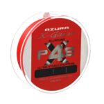 Pintas valas Azura X-Game PE X4 150м Fiery Red #1.2 0.185мм
