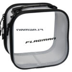 Aksesuarų krepšys Flagman EVA Gray Woven Bag With Two Transparent Covers L 24x24x15см