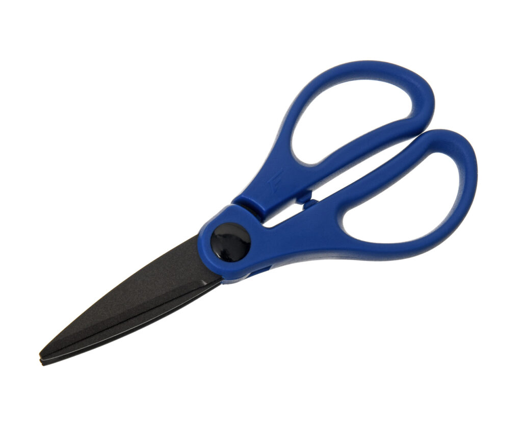 Žirklės sliekams karpyti Flagman Teflon Fouble Worm Scissors