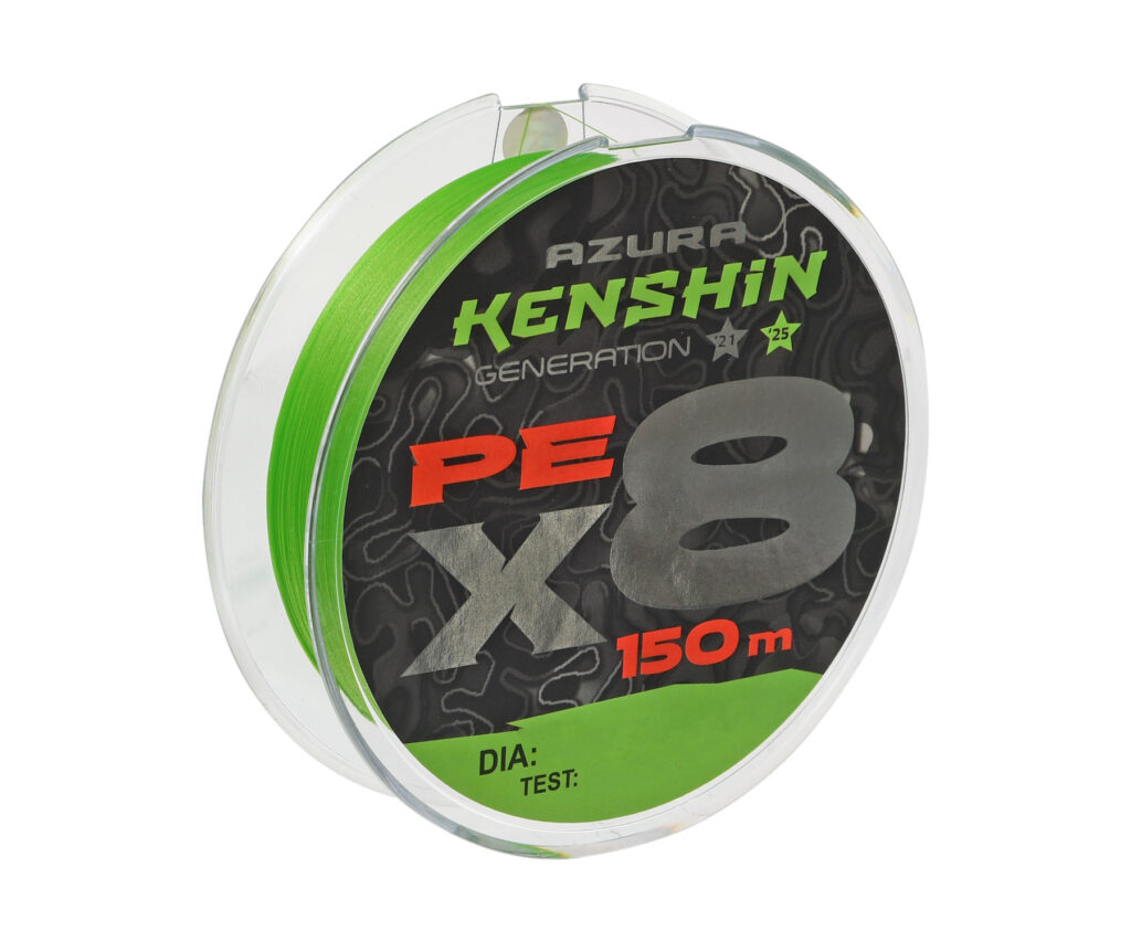 Pintas valas Azura ’25 Kenshin X8 150м Light Green #0.6 0.128мм