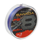 Pintas valas Azura '25 Sawada X8 Multicolor 200м #2.5 0.256мм