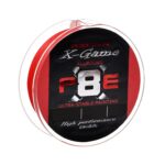 Pintas valas Azura X-Game PE X8 Fiery Red 150м #1 0.165мм
