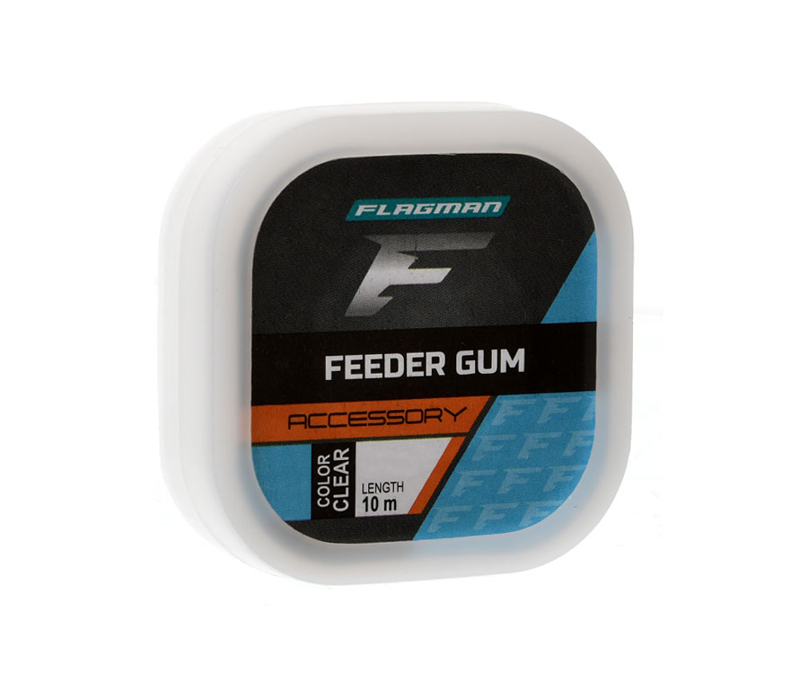 Flagman Feeder Gum Clear 0.8мм 10м